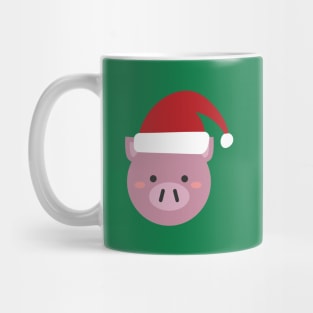 Cute Animal Cute Pig Christmas Outfit Costumes Gift Mug